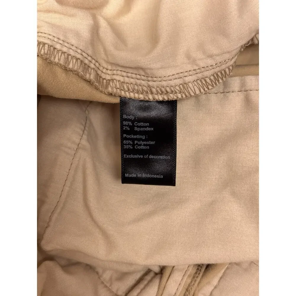 Flint and Tinder Shorts 32 Mens Khaki Chino Cotton Twill 7